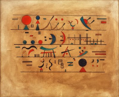 Zeichenreihen von Wassily Kandinsky